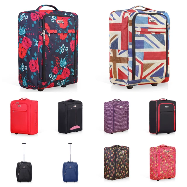 NEW CABIN APPROVED Wheeled Hand Luggage Carry On Travel Case Trolley