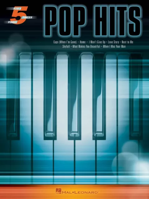 Pop Hits for Five-Finger Piano Five Finger Piano SongBook NEW 000123295