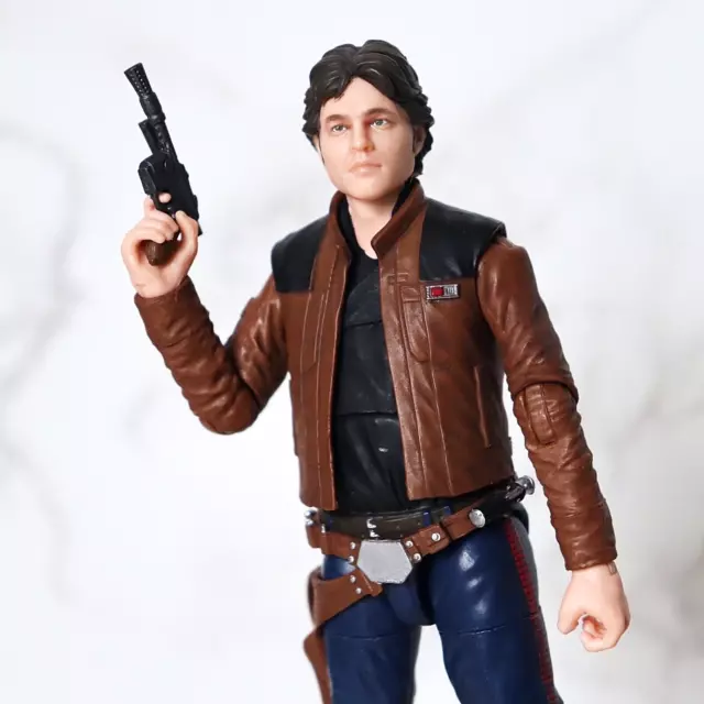 Star Wars Black Series 6" Figure HAN SOLO with Blaster (Solo A SW Story Movie)