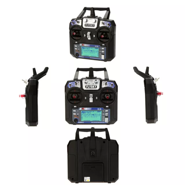 6CH RC Radio System Sender und Empfänger 2,4 GHz Fernbedienung für RC S9V4 3