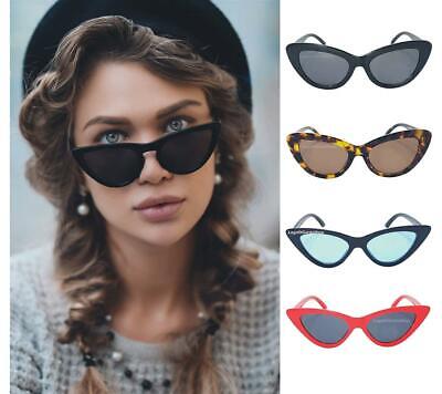 Occhiali DA SOLE-OCCHIALI DA SOLE DONNA CAT EYE a specchio occhio di gatto #kb3 