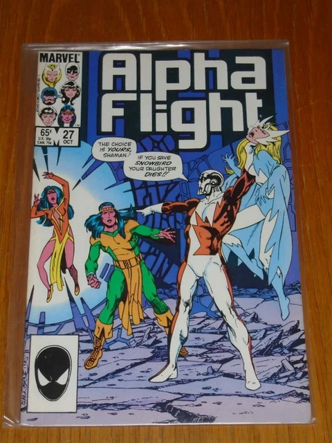 Alpha Flight #27 Marvel Comics October 1985
