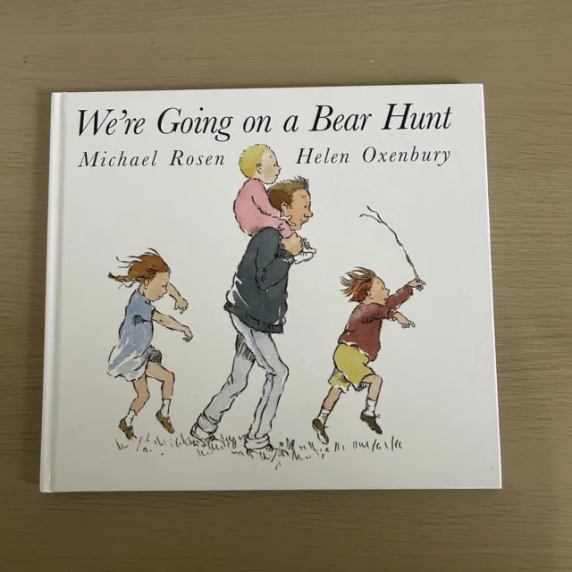 We're Going on a Bear Hunt Large Hardcover Book Michael Rosen Helen Oxenbury