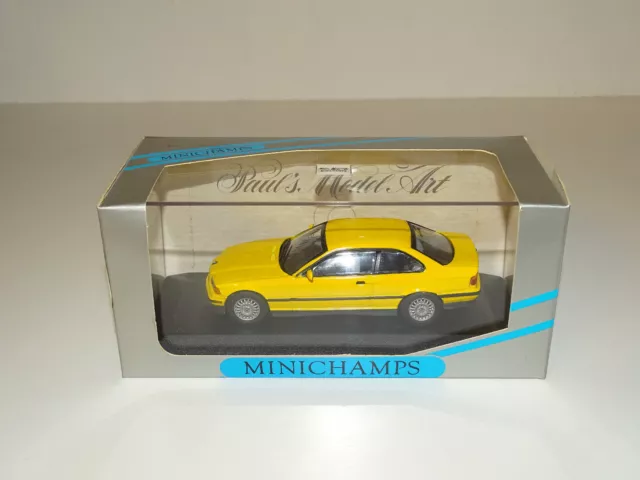 Minichamps Art. 430 023321 1:43 BMW 3- Series Coupe gelb in OVP