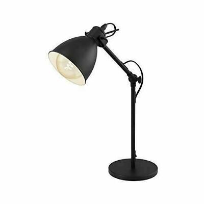 Eglo Lampe de Table Priddy, Lampe à Poser à 2 Flammes au design Industriel, L...