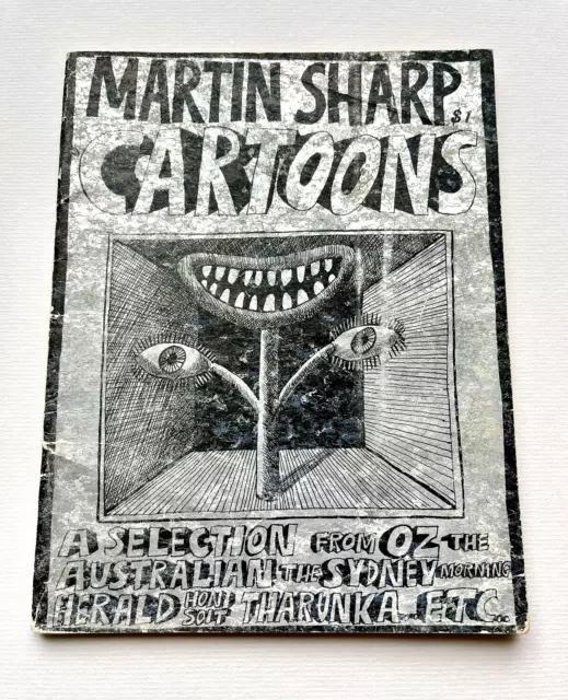 "CARTOONS" book by Martin Sharp 1966. Oz magazine.