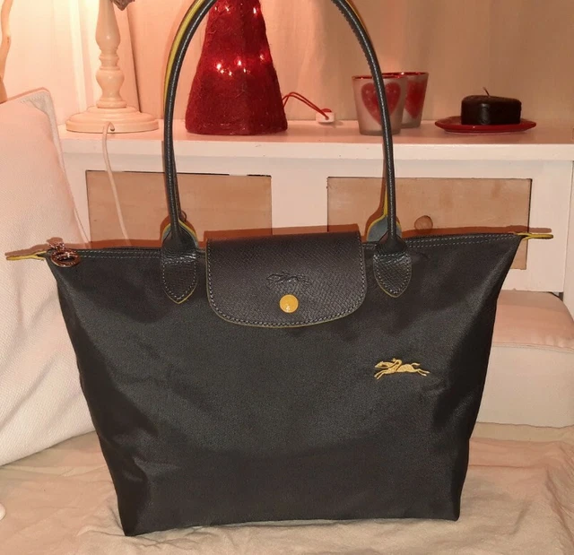 LONGCHAMP SAC SHOPPING LE PLIAGE CLUB COULEUR FUSIL NEUF valeur