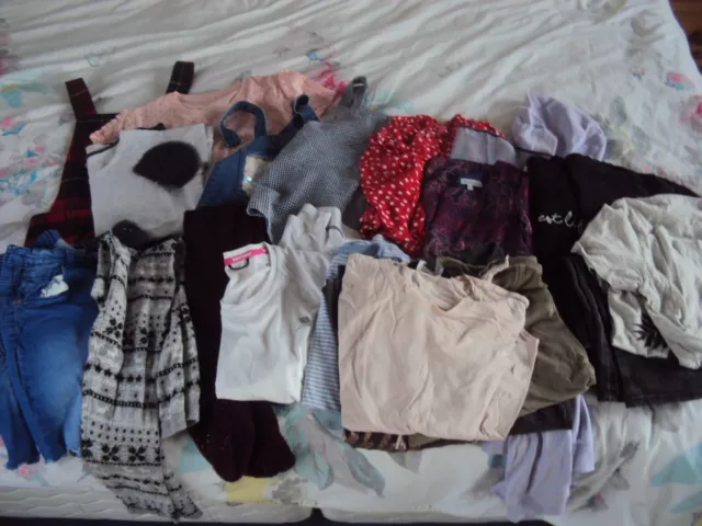 Huge bundle 24 items of girls clothes all aged 12-13 years  (C)