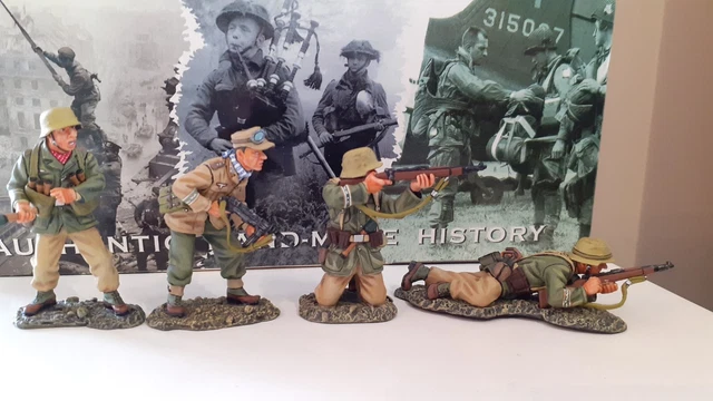 TAMIYA MILITARY MINIATURES German Afrika Korps Infantry 1/35 scale New W/tags EUR 7,68 - DE