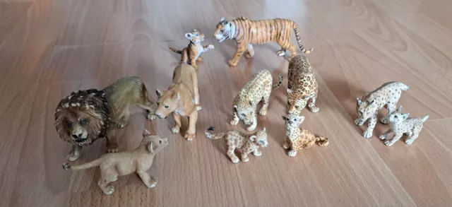 Schleich Tiere  / Raubkatzen Sammlung