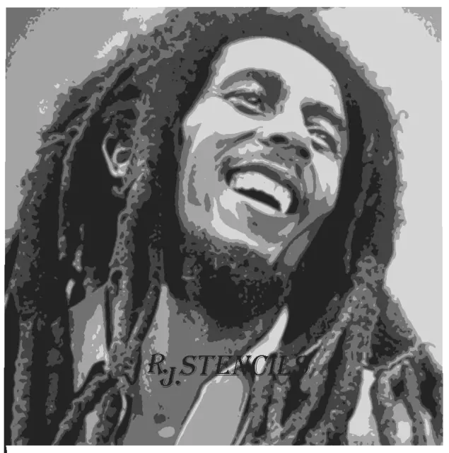 Buy Bob Marley Stencil Online In India  Etsy India