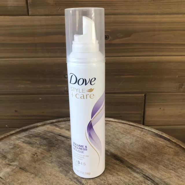 Dove Style + Care Volume & Fullness Mouse 7 OZ (198g) Medium Hold #3 New