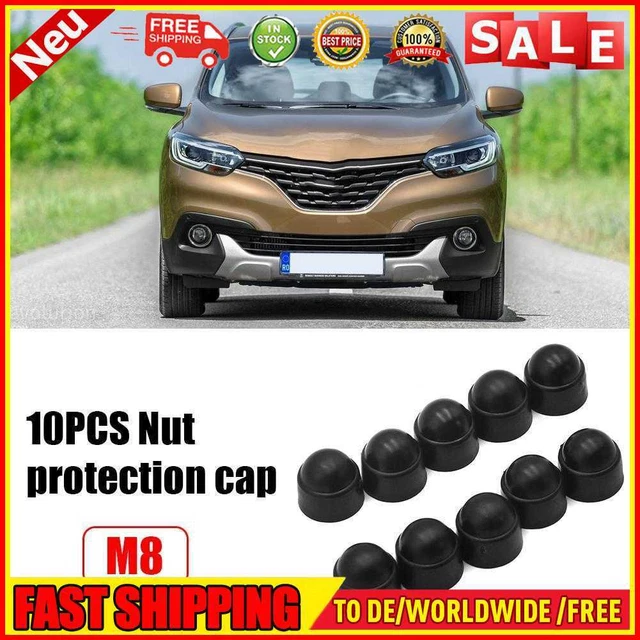 10 pezzi M8 Dome Plastica Vite Esagonale Dado Tappi Protettivi per Auto Moto