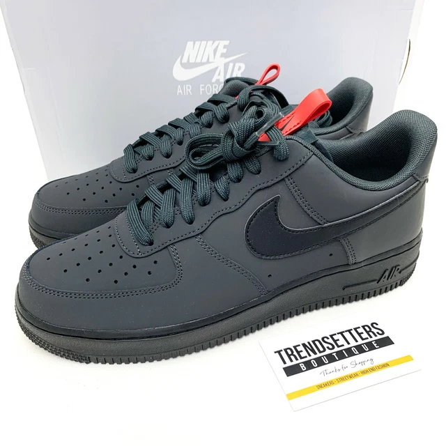 NIKE AIR FORCE 1 07 Us Uk 6 5 12 Noir Rouge Gris Anthracite Bq4326