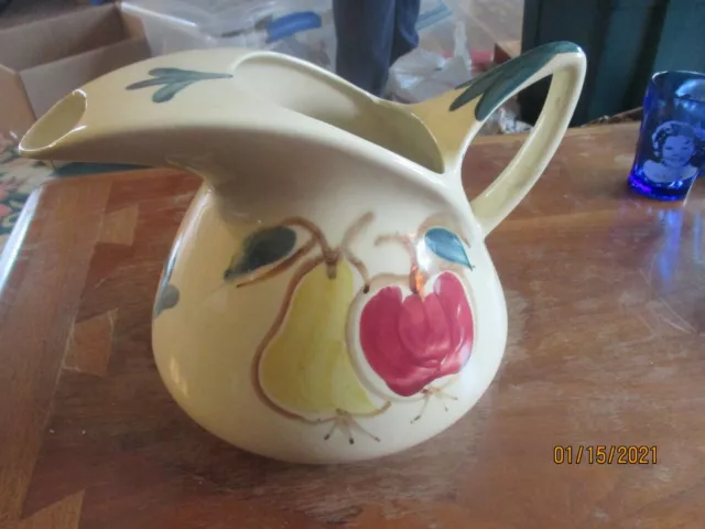 Puritan Pottery Apple Pattern - Large Pitcher