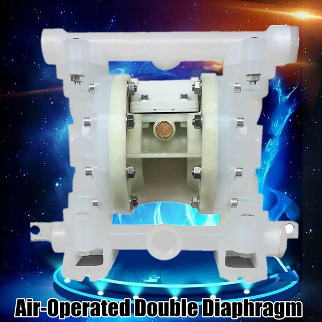 Double Diaphragm Oil Pump Air-Operated Chemical Industrial Polypropylene Glue