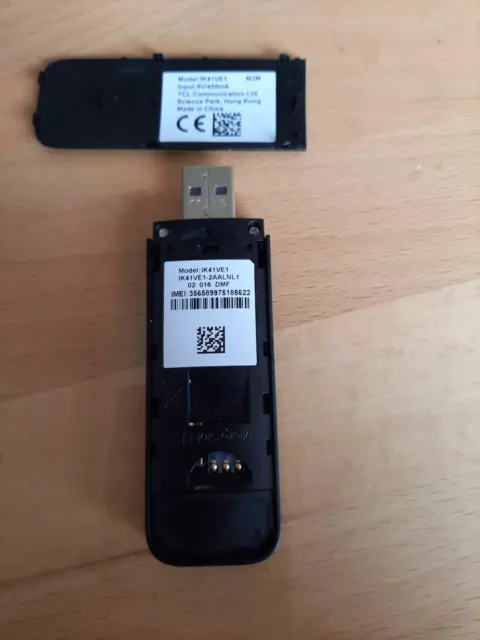 Alcatel Datenstick IK41VE1  LTE Internet Cat4 USB Dongle Black  NEU unbenutzt
