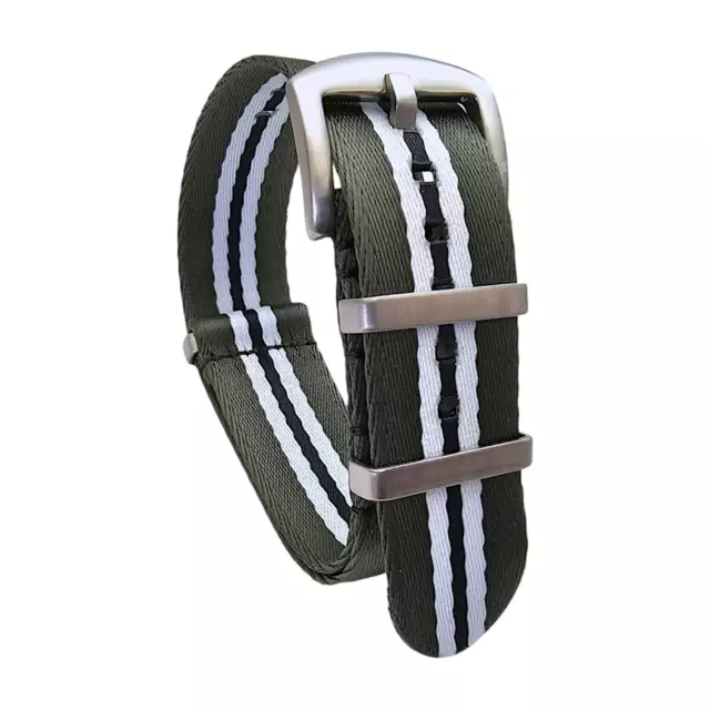 Luxury Nylon NATO Watch Strap Band Military MOD Army 20mm 22mm UK One Piece Mens 3