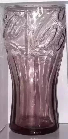 Sucrier Publicitaire Coca Cola En Verre – 14 X 7 Cm – Neuf – Années 2000