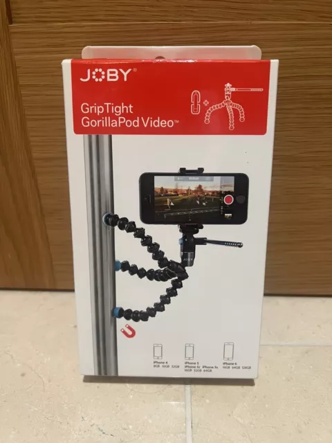 JOBY Gorillapod Video GripTight Kit iPhone 5 and 6 Tripod Mount Holder Black