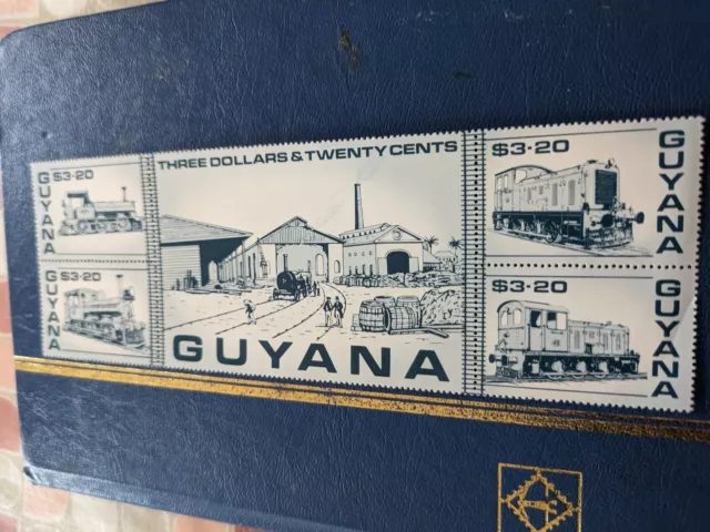 Guyana   Eisenbahn   Mi Nr.  postfrisch