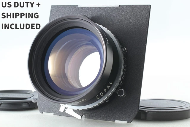 EXC+4] FUJIFILM FUJI Fujinon W 210mm f5.6 Copal Large Format Lens