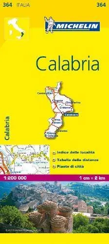 Calabria: 2007 by Michelin Travel Publications (Sheet map folded 2011)