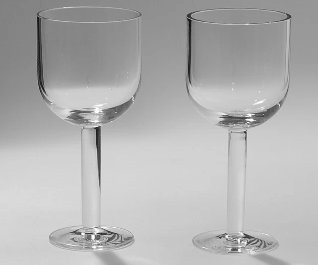 decorated wine glasses Venetian Crystal Wine Glasses – Italian Stemware Gift Set of 2 (Trix Collection) main image 0