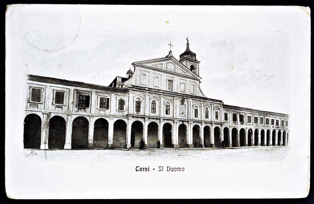 Umbria - Terni - Il Duomo - Formato Piccolo - Viaggiata - 1900.