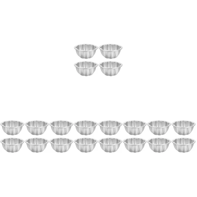 4 piezas moldes antiadherentes para hornear forma ácida molde para pastel plantillas para galletas panecillo