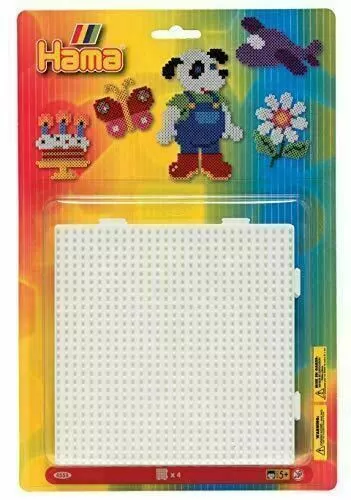 Hama - 594 - Loisirs Créatifs - Plaque Hexagonale pour Perles à Repasser  Mini : : Jeux et Jouets