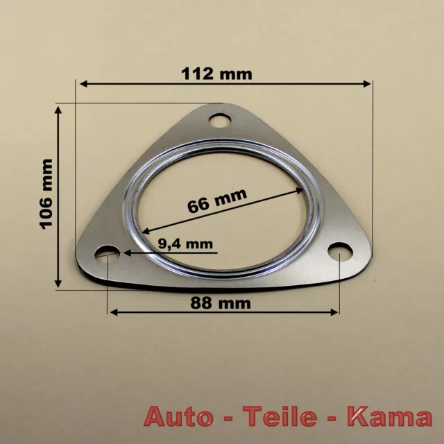 Auspuff Dichtung für Abgaskrümmer , Katalysator , Abgasrohr ,Hosenrohr