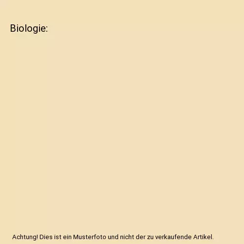 Biologie, Von Purves, William K /Sadava, David /Orians, Gordon H /Heller, H Crai