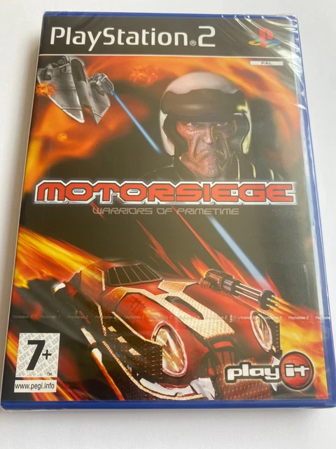 MotorSiege Warriors of PrimeTime - PS2 UK Release Sony Factory Sealed!