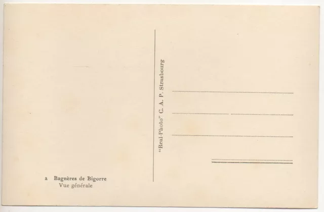 Cpa Carte postale 65 Hautes Pyrénées Bagnères de Bigorre 2