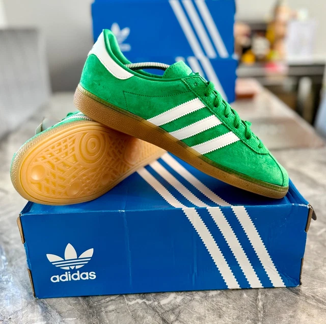 BRAND NEW ADIDAS Munchen Celtic Subbuteo Trainers Green White UK 10 109.99 PicClick UK