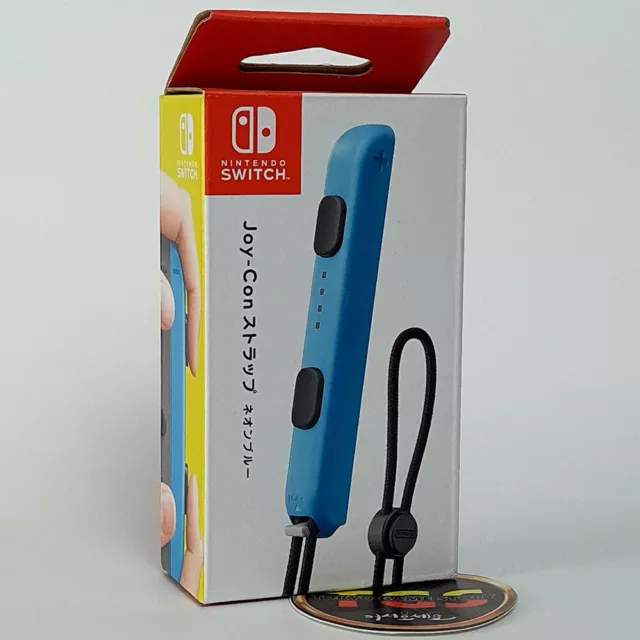 Joy-Con Strap Neon Blue For Nintendo Switch Japan Ed. Region Free Nintendo NEW