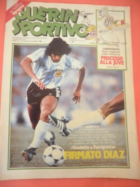 Guerin Sportivo N°3 De 1982 – Supplément Tuttomunidal + Poster Galderisi – Albi Mundial