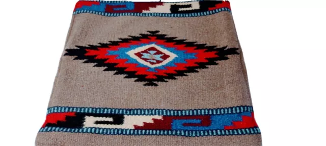 Navajo Rug Blanket Pillow Case Native American Wool Southwestern Decor 18x18