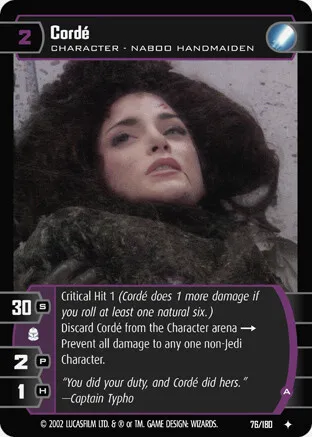 Corde (A) - Attack of the Clones - Star Wars TCG