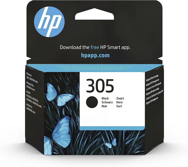 Hp 305 Nero, 3Ym61Ae, Cartuccia Originale