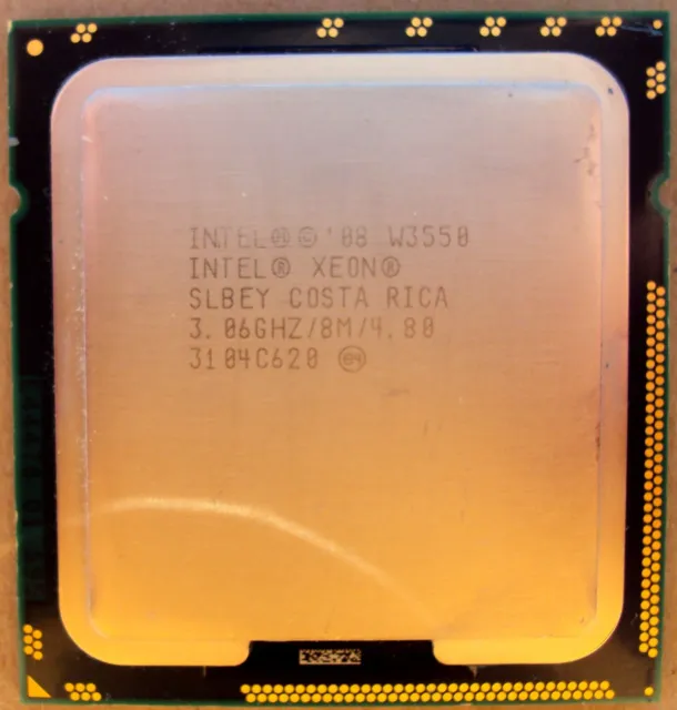 Intel Xeon W3550, 8 M, usato, OK,