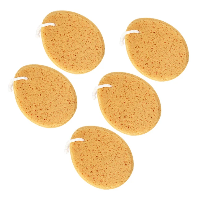 5 PIEZAS Esponja de baño Ducha Esponjas de espuma Cuerpo Exfoliante de limpieza corporal duradero