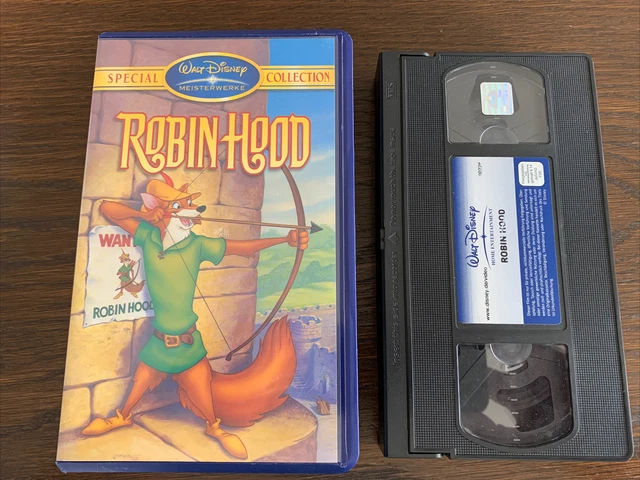 WALT DISNEYS ROBIN Hood Special Collection VHS mit Hologramm auf