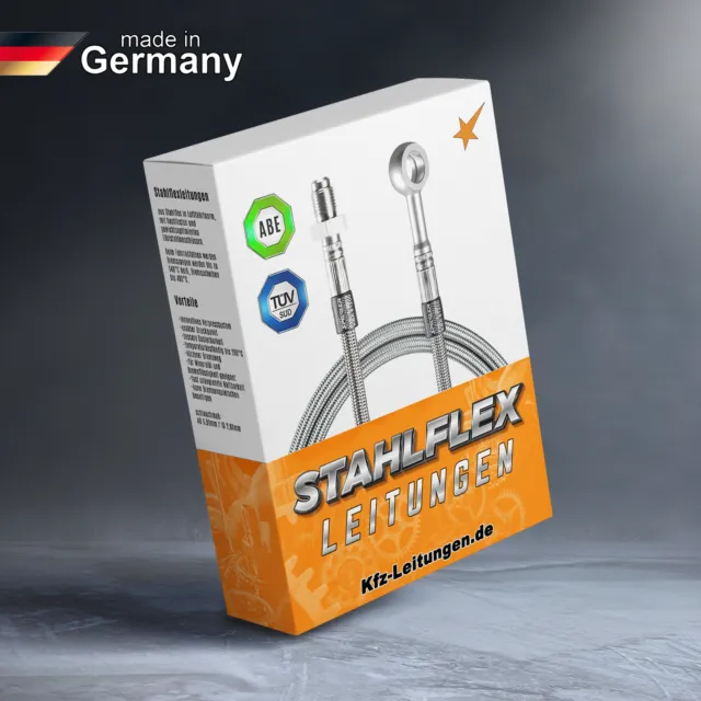 Stahlflex Bremsleitung für BMW E39 Touring 528i+535+540i+M5 m.DSC 01.97-05.04
