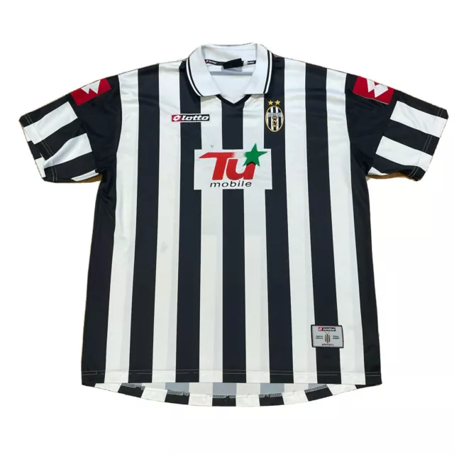 JUVENTUS 2000 01 LOTTO TU Mobile Champions League Rare Shirt Jersey Maglia XL 174.95 PicClick UK