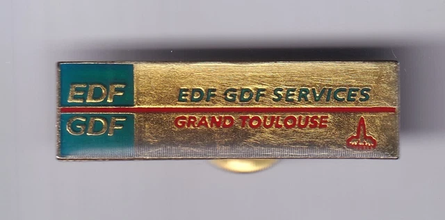 RARE PINS PIN'S .. Entreprise Edf Gdf Region Ballon Hot Air Balloon
