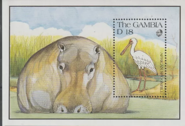 Gambia 1996 Fauna Birds 1 Bf New MNH MF121835