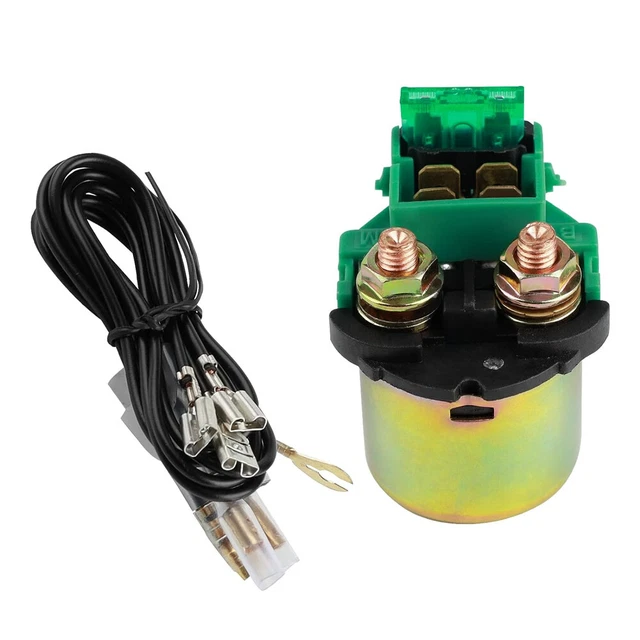 Caltric Starter Motor & Relay Solenoid Kit - Compatible With Honda GL1000 Gold Wing 999cc 1976-1979