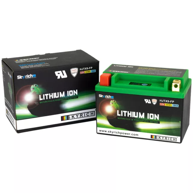 Batterie Lithium Ionen HJTX9-FP für Aprilia Beta Daelim Honda Kymco SYM Yamaha